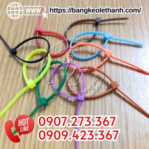 Dây rút nhựa màu