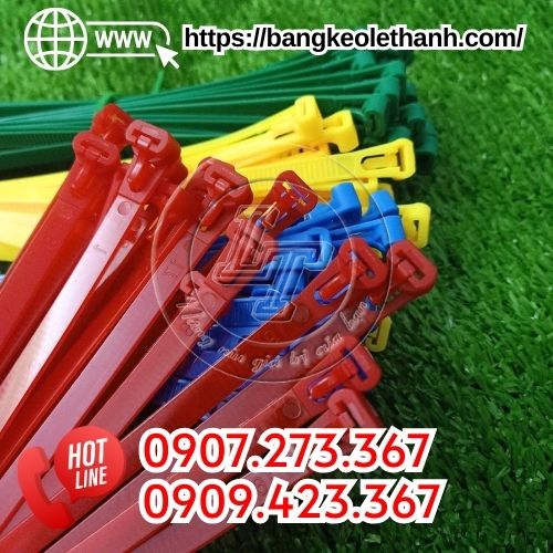 Dây rút nhựa tháo được đủ màu
