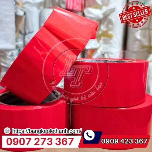 Băng keo màu đỏ