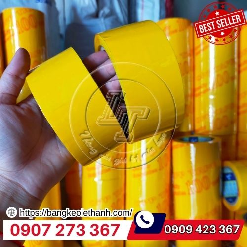 Băng keo màu vàng