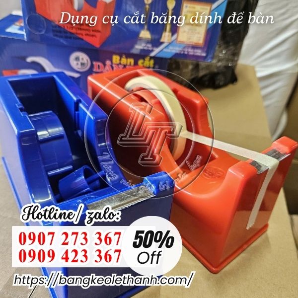 Dụng cụ cắt băng dính vòng lớn để bàn giá sỉ