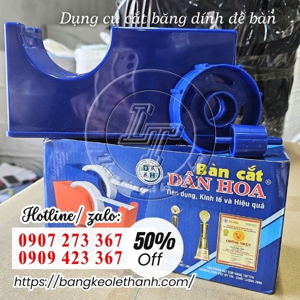 Dụng cụ cắt băng dính vòng lớn để bàn giá sỉ