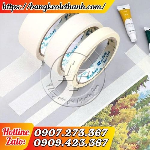 Băng dính giấy dán che sơn
