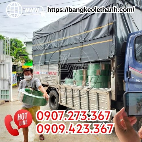 Giao dây đai pet cho khách sỉ