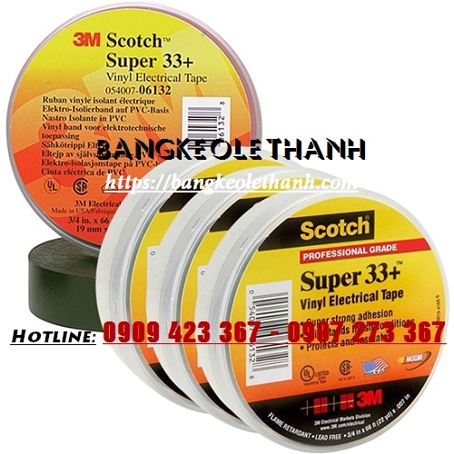 Bang Keo Dien 3M SCOTCH SUPPER 33+ Bang Keo Dien 3M SCOTCH SUPPER 33+