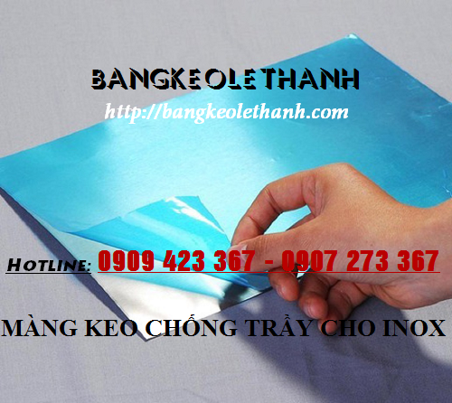 Mang keo dan chong tray cho thep, nhua, go mau xanh Mang keo dan chong tray cho thep, nhua, go mau xanh