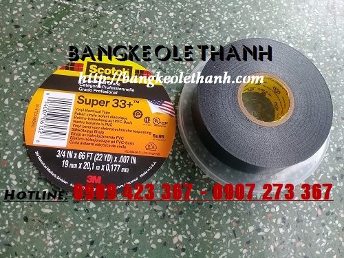 Bang Keo Dien 3M SCOTCH SUPPER 33+ Bang Keo Dien 3M SCOTCH SUPPER 33+