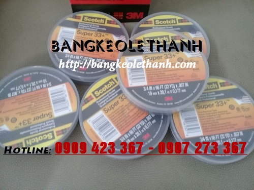 Bang keo cach dien 3M 33+ an toan chat luong Bang keo cach dien 3M 33+ an toan chat luong