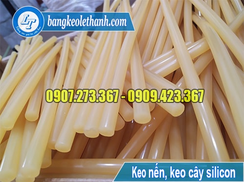 Keo nến màu vàng nhạt\