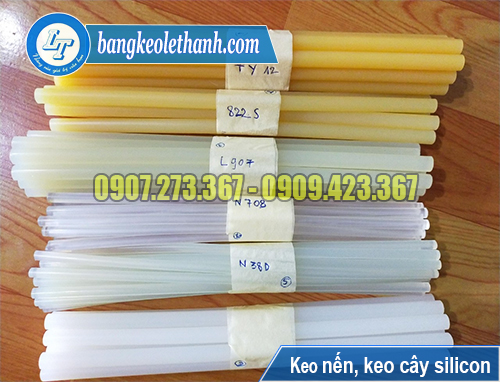 Màu sắc, kích thước keo nến