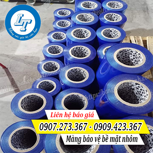 Bán lẻ màng bảo vệ bề mặt nhôm màu xanh