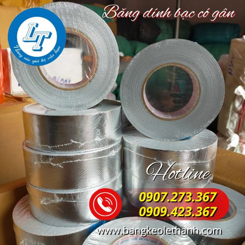 Băng dính bạc có gân