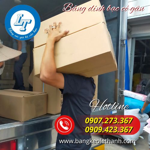 Băng dính bạc có gân