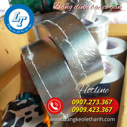 Băng dính bạc có gân