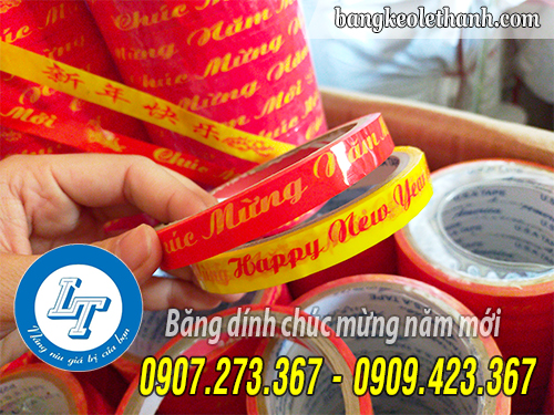 Băng dính chúc mừng năm mới giá rẻ