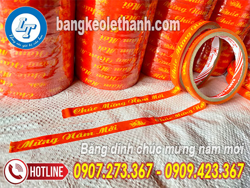 Băng keo chúc mừng năm mới Băng keo chúc mừng năm mới