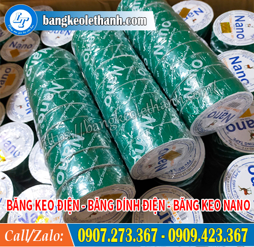 Băng dính điện nano xanh lá