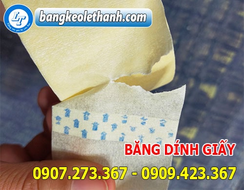 Băng dính giấy xé được bằng tay
