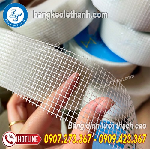 Băng dính lưới thạch cao Băng dính lưới thạch cao