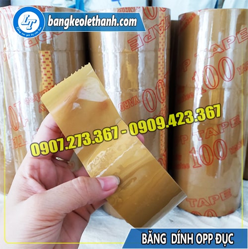 Băng dính opp đục