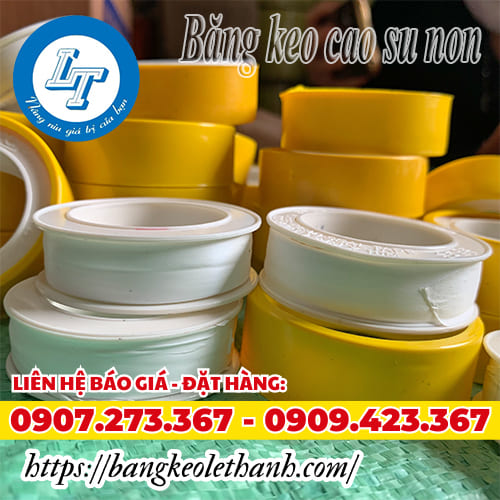 Băng keo cao su non, băng keo lụa non quấn ống nước giá rẻ