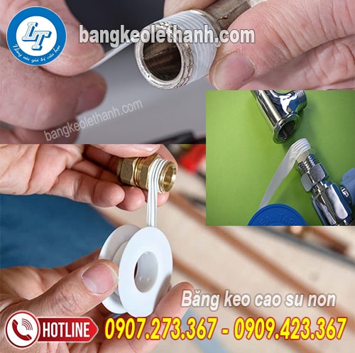 Băng keo cao su non quấn ống nước