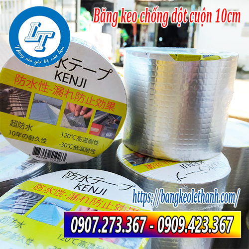 Băng keo chống dột kenji cuộn 10cm Băng keo chống dột kenji cuộn 10cm