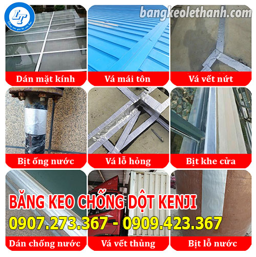 Băng keo chống dột KENJI bám dính chống thấm tốt