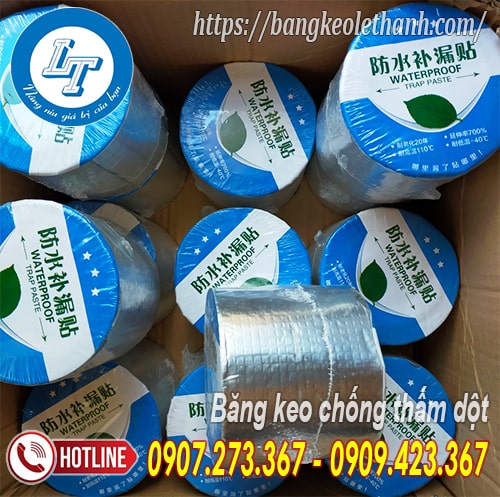 Băng keo chống dột trám trét trên mọi bề mặt