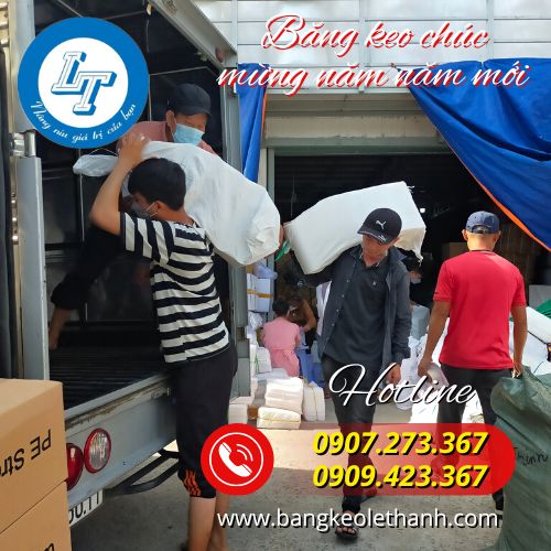 Băng keo chúc mừng năm mới