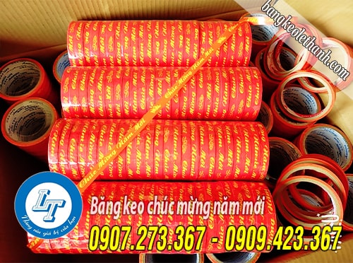 Băng keo chúc mừng năm mới rẻ nhất