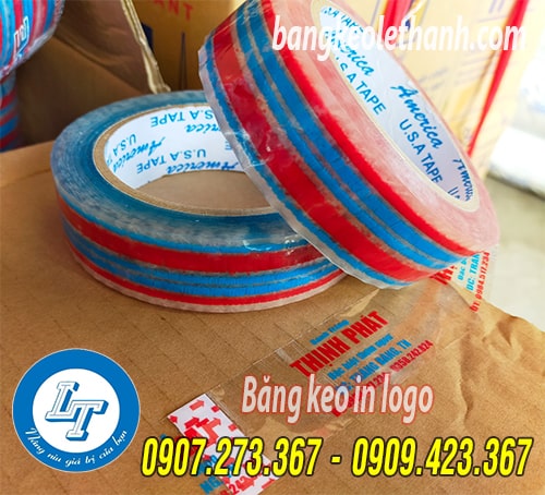 Băng keo dán có in logo