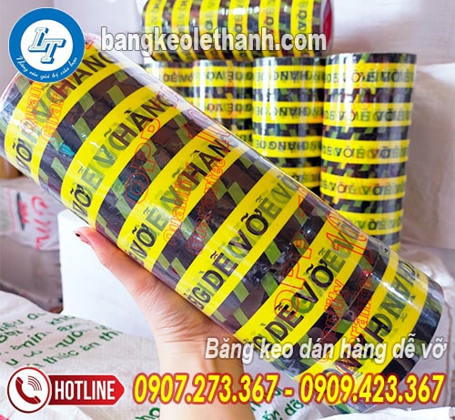 Băng keo hàng dễ vỡ 1 cây 6 cuộn Băng keo hàng dễ vỡ 1 cây 6 cuộn