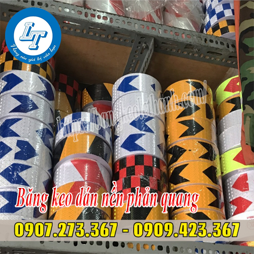 Băng keo dán nền phản quang