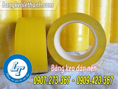 Băng keo dán nền vàng