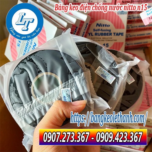 Băng keo điện chống nước nitto n15 chính hãng