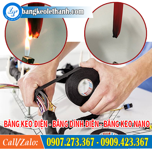 Băng keo điện nano chống nóng, chống cháy