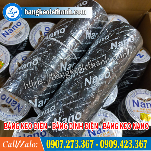 Băng keo điện nano đen nai