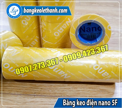 Băng keo điện nano khổ lớn 5F