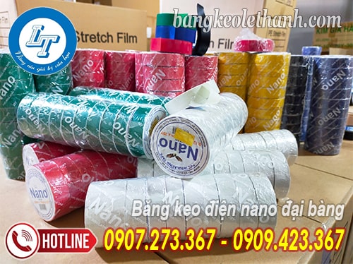 Băng keo điện Nano đại bàng nhiều màu Băng keo điện Nano đại bàng nhiều màu