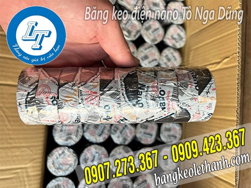 Băng keo điện Nano Tô Nga Dũng cây 10 cuộn