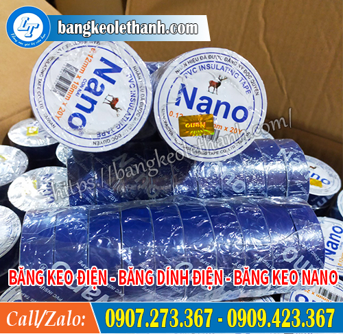 Băng keo điện nano xanh dương
