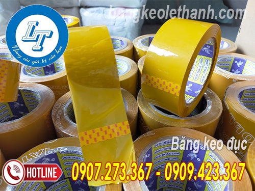 Băng keo đục màu vàng chanh 4f8