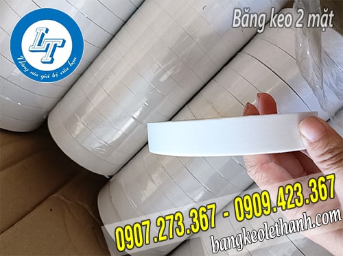 Băng keo giấy 2 mặt