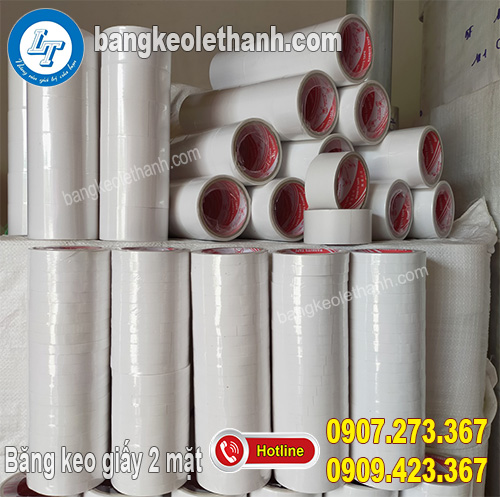 Băng keo giấy 2 mặt giá sỉ rẻ