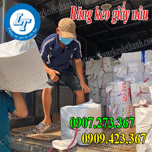 Băng keo giấy nau