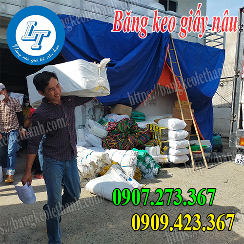 Băng keo giấy nâu