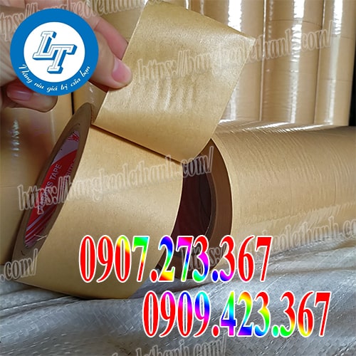 Băng keo giấy nâu