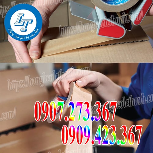 Băng keo giấy nâu