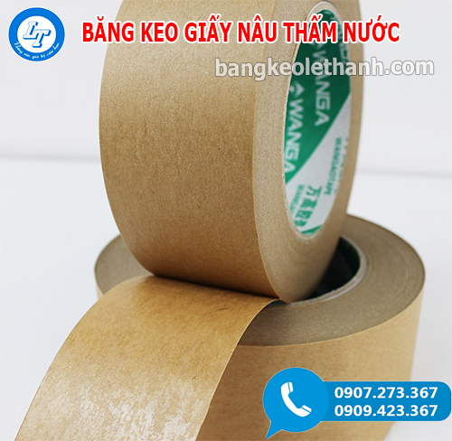 Băng keo giấy nâu thấm nước